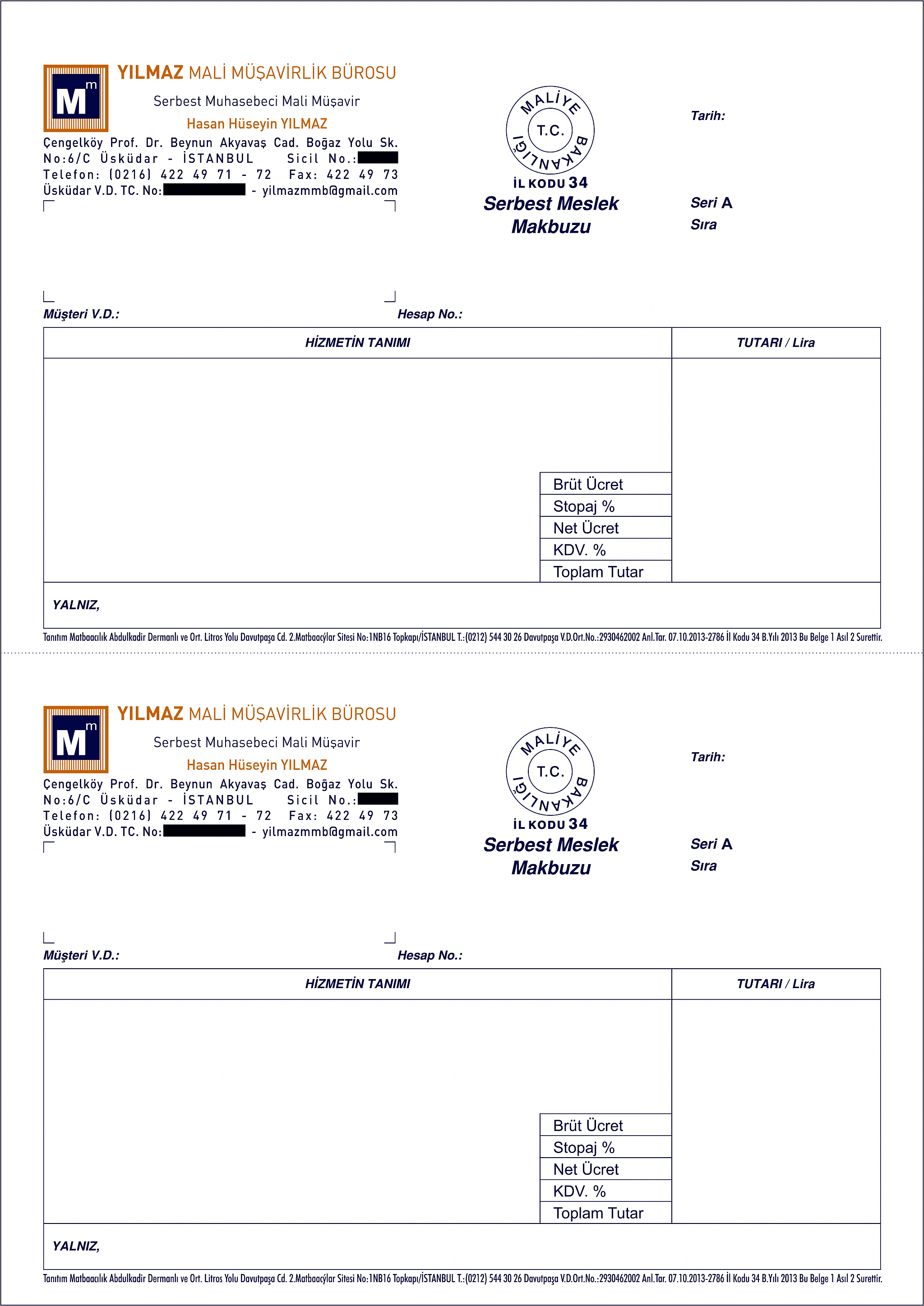 3 - Serbest Meslek Makbuzu