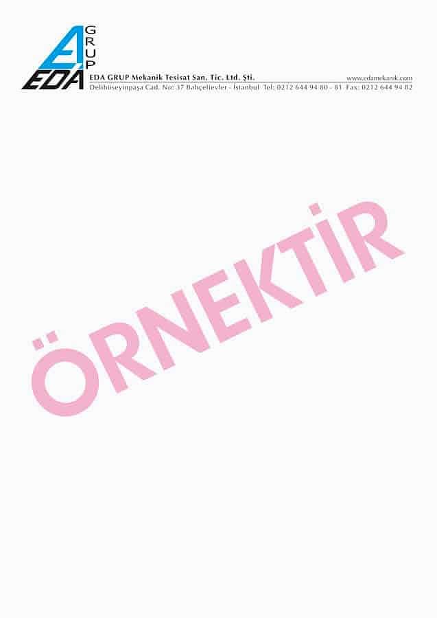 antetli kagit 10 - Antetli Kağıt