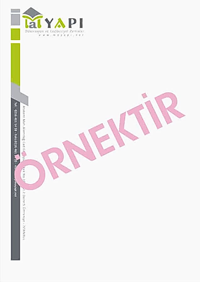 antetli kagit 6 - Antetli Kağıt