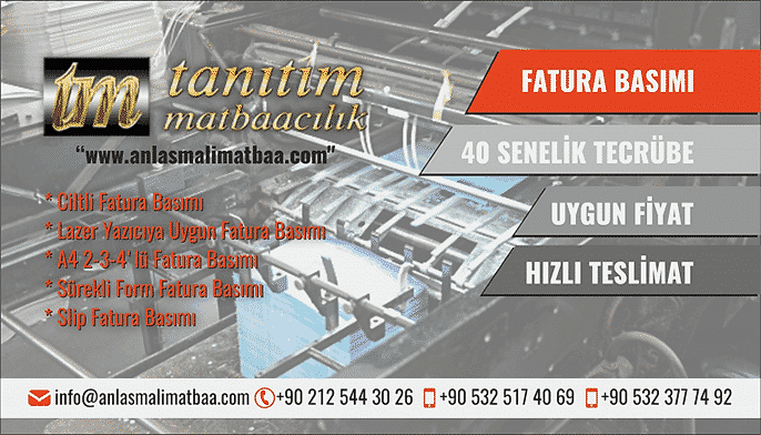 Fatura Basımı 1 1 - Acil Fatura Basımı