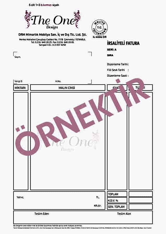 irsaliyeli fatura 2 - İrsaliyeli Fatura