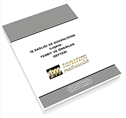 is sagligi guvenligi defteri - İş Sağlığı ve Güvenliği Defteri