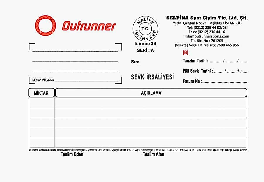 Selpina Sevk İrsaliyesi e1552123389894 - Sevk İrsaliyesi