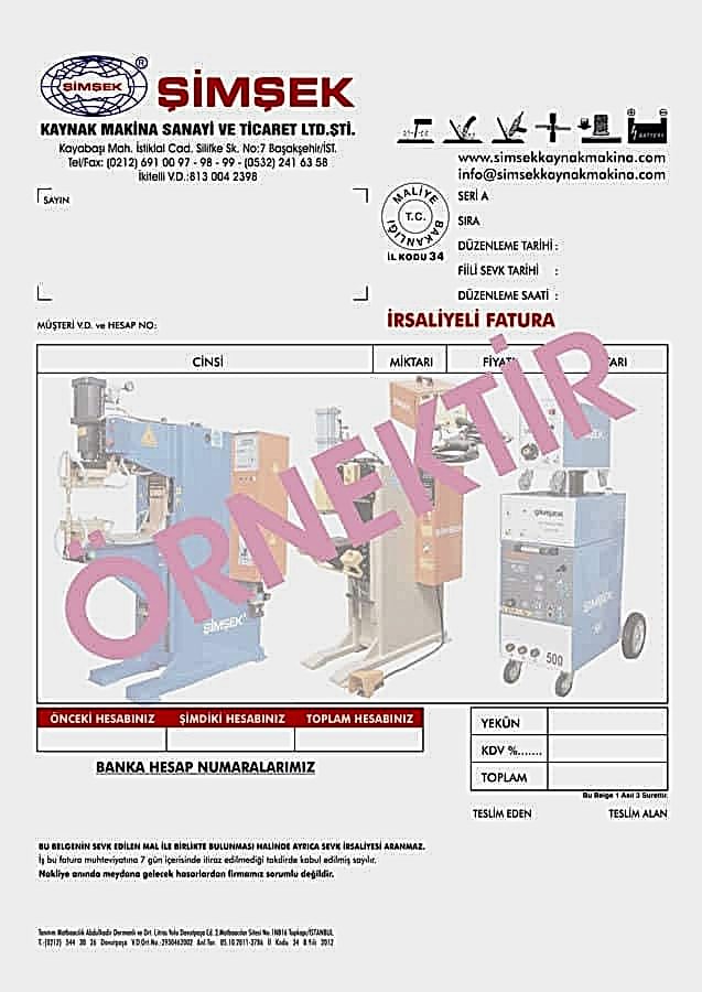 sevk irsaliyesi 1 - Sevk İrsaliyesi