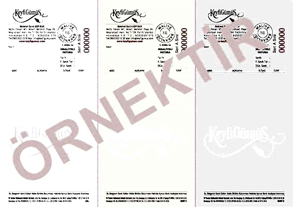Keyfi Gümüş E Ticaret Faturası 1024x724 - E-Ticaret 3'lü Fatura Basımı