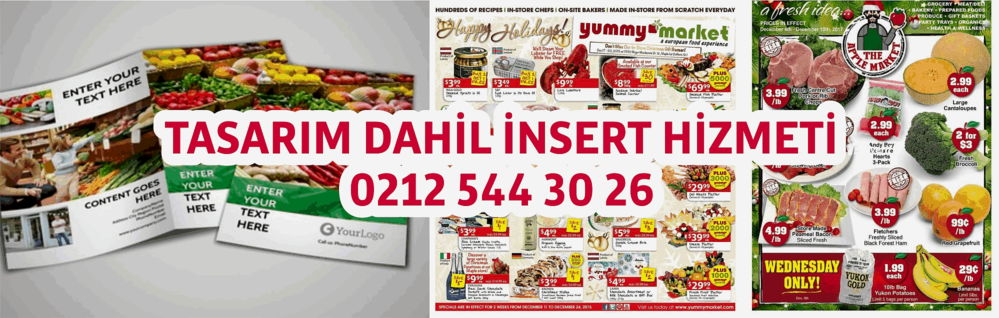 insert banner - İnsert Basımı