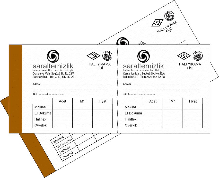 Halı Yıkama Fişi 4 - Halı Yıkama Fişi