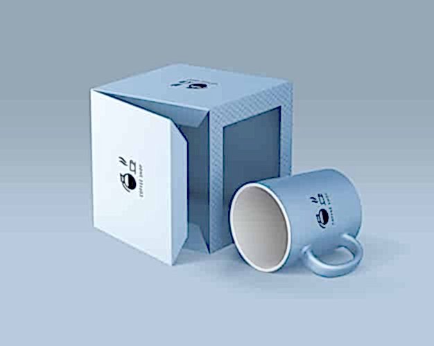 Hediye Kupa Ürün Kutusu - Baskılı Ürün Kutusu