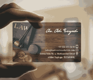 avukat ahşap desenli şeffaf kartvizit 300x261 - avukat ahşap desenli şeffaf kartvizit