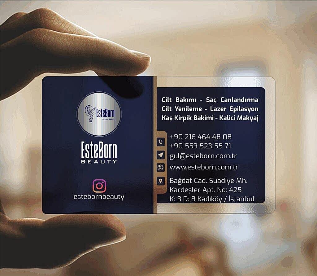 Estetik şeffaf kartvizit 1024x891 - Şeffaf Kartvizit