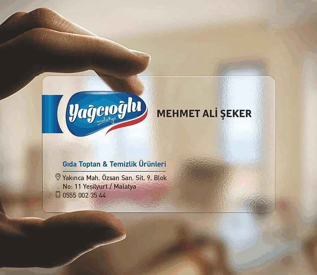 gıda şeffaf kartvizit 1024x889 - Şeffaf Kartvizit
