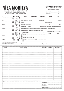 Nisa Sipariş Formu 1 212x300 - Nisa Sipariş Formu