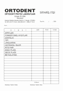 ORTODENT SİPARİŞ FİŞİ 1 207x300 - ORTODENT SİPARİŞ FİŞİ