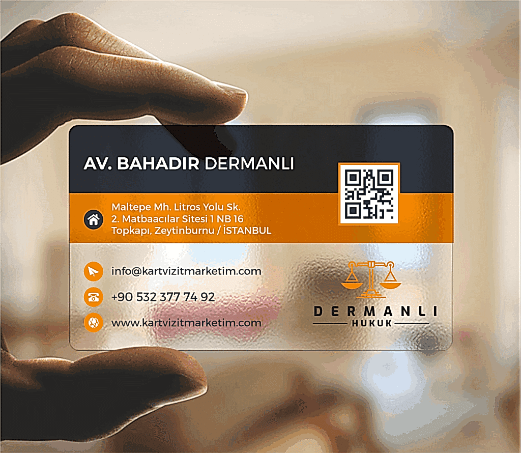 turuncu şeffaf kartvizit 1024x890 - Şeffaf Kartvizit